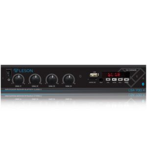 RECEIVER LSA 700.4 120WRMS BT 4 CH VOL INDEPENDENTE 4 OHMS 2AMPLS700