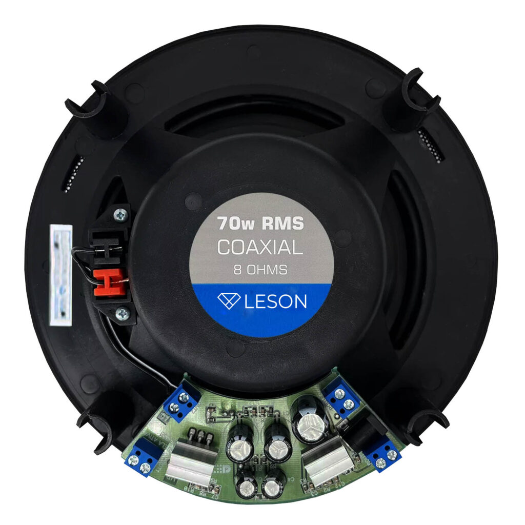 Sistema Digital Linx Redondo Preto - Leson - Microfones e som ambiente
