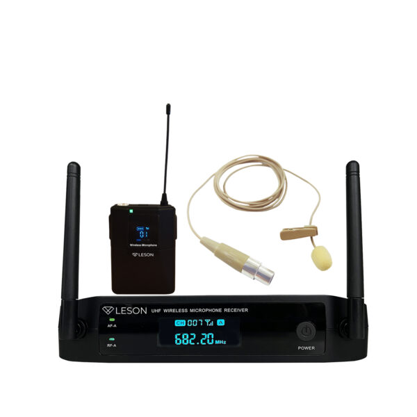 Microfone LS961 C/ Lapela bege
