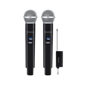 MICROFONE SEM FIO LS302 2 BASTÕES - HI-FI 2.4 GHZ  2AM002307