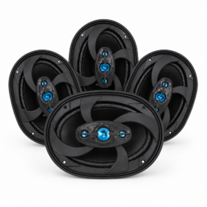 Kit 4 Alto Falantes 6x9 Marinizados Leson Barco Lancha 400w