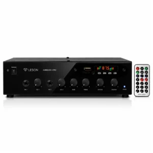 Amplificador receiver Le son ambience pro 4 canais 120 rms 4 ohms Controle remoto
